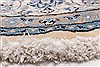 Tabas Blue Round Hand Knotted 80 X 80  Area Rug 250-26512 Thumb 6