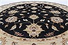 Ziegler Beige Round Hand Knotted 82 X 82 Area Rug 250-26515 Thumb 2