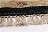 Ziegler Beige Round Hand Knotted 82 X 82 Area Rug 250-26515 Thumb 5