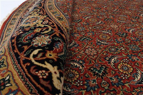 Herati Green Round Hand Knotted 80 X 80 Area Rug 250-26516 Image 8
