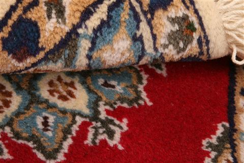Kashan Red Hand Knotted 13 X 110 Area Rug 253-26517 Image 1