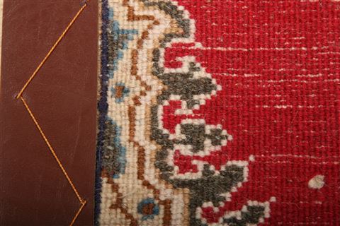 Kashan Red Hand Knotted 13 X 110 Area Rug 253-26517 Image 5