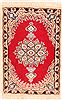 Kashan Red Hand Knotted 13 X 110  Area Rug 253-26517 Thumb 0