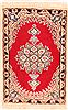 Kashan Red Hand Knotted 13 X 110 Area Rug 253-26517 Thumb 0