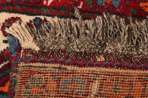 Shiraz Red Hand Knotted 14 X 20 Area Rug 253-26518 Image 6
