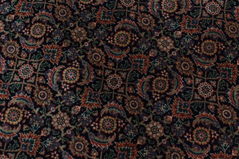 Herati Green Round Hand Knotted 80 X 80 Area Rug 250-26520 Image 4