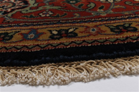 Herati Green Round Hand Knotted 80 X 80 Area Rug 250-26520 Image 5