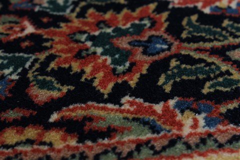 Herati Green Round Hand Knotted 80 X 80 Area Rug 250-26520 Image 7