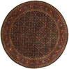 Herati Green Round Hand Knotted 80 X 80 Area Rug 250-26520 Thumb 0
