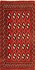 Bokhara Red Hand Knotted 111 X 37  Area Rug 253-26521 Thumb 0