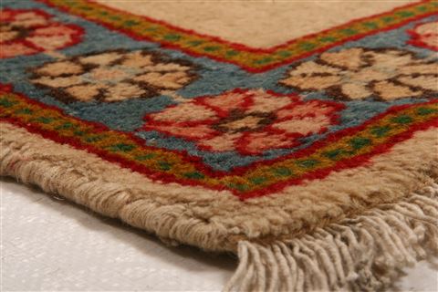 Kerman Multicolor Hand Knotted 111 X 37 Area Rug 100-26522 Image 1