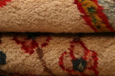 Kerman Multicolor Hand Knotted 111 X 37 Area Rug 100-26522 Image 3