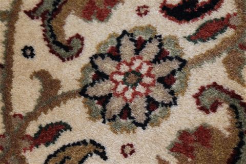 Herati Beige Round Hand Knotted 81 X 81 Area Rug 250-26524 Image 7