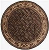 Herati Beige Round Hand Knotted 81 X 81 Area Rug 250-26524 Thumb 0