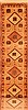 Gabbeh Beige Runner Hand Knotted 12 X 73  Area Rug 253-26529 Thumb 0