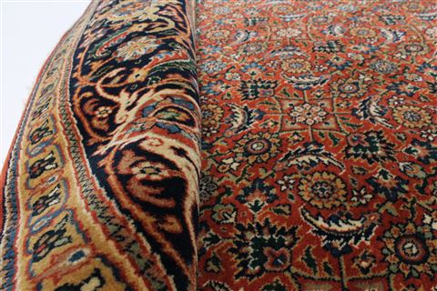 Herati Blue Round Hand Knotted 80 X 80 Area Rug 250-26531 Image 10