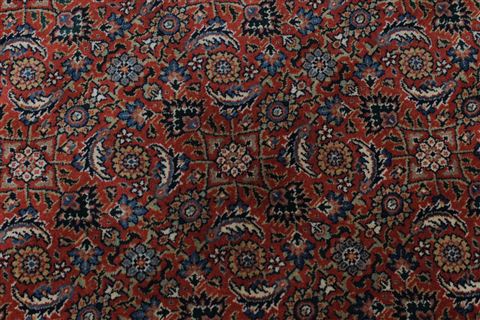 Herati Blue Round Hand Knotted 80 X 80 Area Rug 250-26531 Image 4