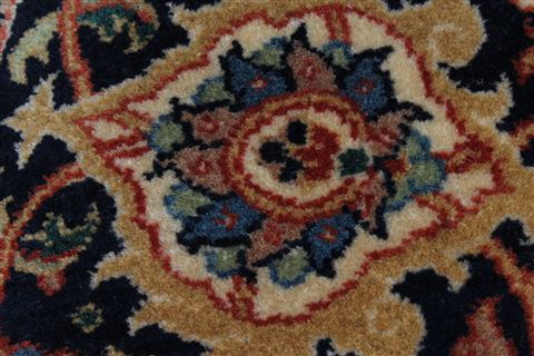 Herati Blue Round Hand Knotted 80 X 80 Area Rug 250-26531 Image 9
