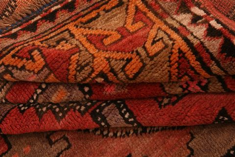 Karabakh Red Hand Knotted 45 X 80 Area Rug 253-26532 Image 5
