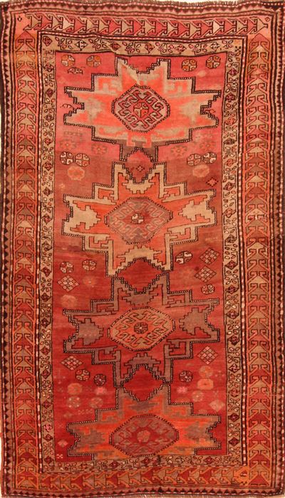 Karabakh Red Hand Knotted 45 X 80 Area Rug 253-26532 Image 0