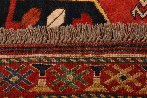 Kazak Red Hand Knotted 61 X 78 Area Rug 253-26533 Image 6