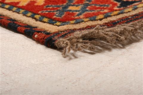 Kazak Red Hand Knotted 61 X 78 Area Rug 253-26533 Image 7