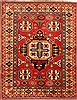 Kazak Red Hand Knotted 61 X 78  Area Rug 253-26533 Thumb 0