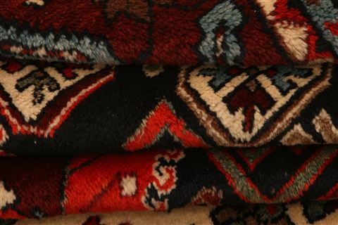 Baluch Multicolor Hand Knotted 55 X 78 Area Rug 100-26535 Image 4