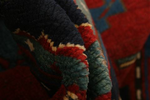 Kazak Red Hand Knotted 52 X 93 Area Rug 253-26536 Image 2