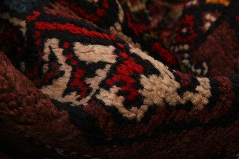 Baluch Red Hand Knotted 44 X 74 Area Rug 253-26537 Image 1