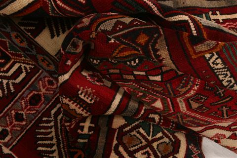 Shirvan Red Hand Knotted 42 X 71 Area Rug 100-26540 Image 2