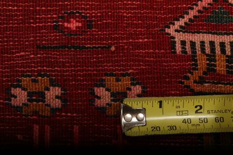 Shirvan Red Hand Knotted 42 X 71 Area Rug 100-26540 Image 5