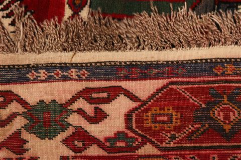 Shirvan Red Hand Knotted 42 X 71 Area Rug 100-26540 Image 6