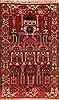 Shirvan Red Hand Knotted 42 X 71 Area Rug 100-26540 Thumb 0