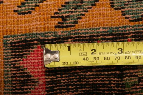 Karabakh Yellow Hand Knotted 38 X 71 Area Rug 100-26541 Image 5