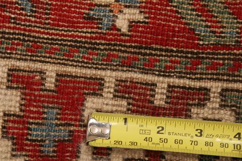 Sarab Red Runner Hand Knotted 34 X 128 Area Rug 253-26542 Image 5