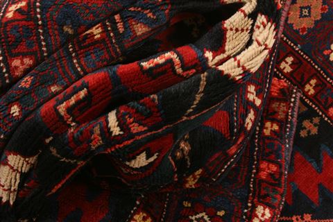Karabakh Red Runner Hand Knotted 311 X 108 Area Rug 253-26545 Image 2