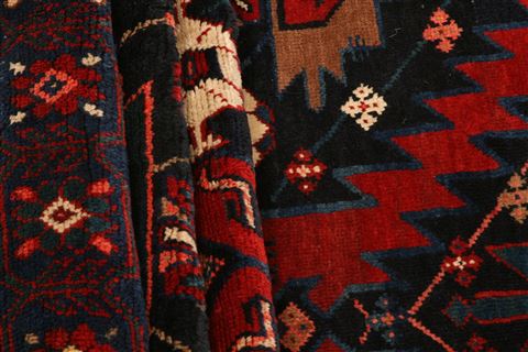 Karabakh Red Runner Hand Knotted 311 X 108 Area Rug 253-26545 Image 3