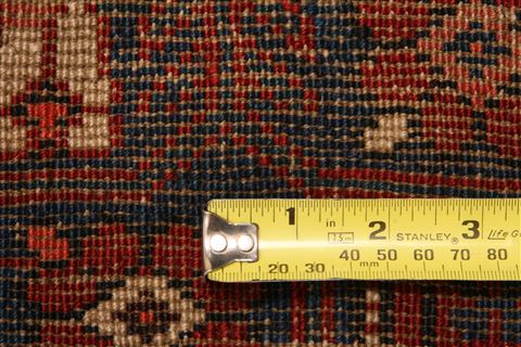 Karabakh Red Runner Hand Knotted 311 X 108 Area Rug 253-26545 Image 6