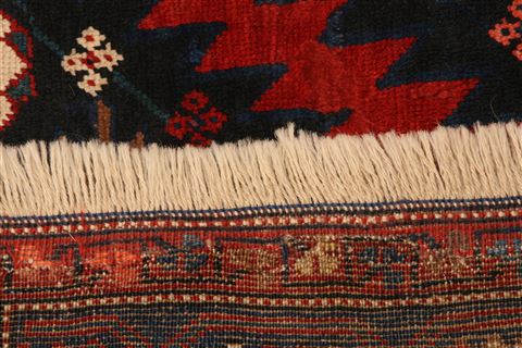 Karabakh Red Runner Hand Knotted 311 X 108 Area Rug 253-26545 Image 7