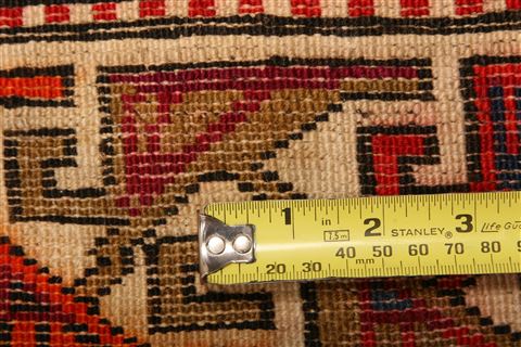 Shirvan Red Runner Hand Knotted 47 X 106 Area Rug 253-26552 Image 5