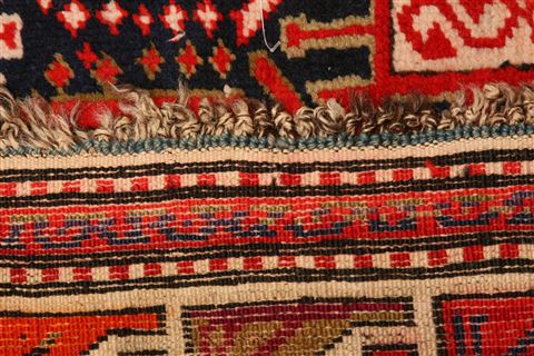 Shirvan Red Runner Hand Knotted 47 X 106 Area Rug 253-26552 Image 6