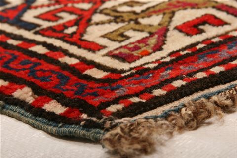 Shirvan Red Runner Hand Knotted 47 X 106 Area Rug 253-26552 Image 7