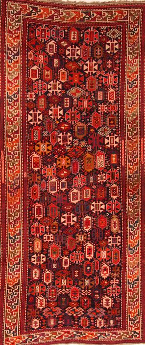 Shirvan Red Runner Hand Knotted 47 X 106 Area Rug 253-26552 Image 0