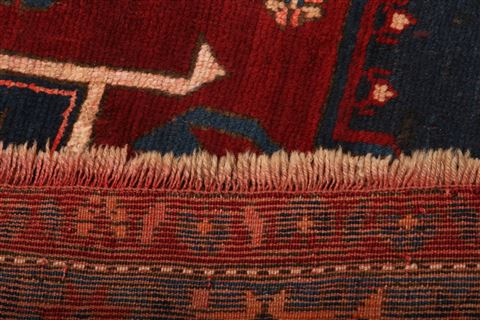 Kazak Blue Runner Hand Knotted 47 X 106 Area Rug 100-26553 Image 5