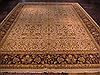 Tabriz Beige Hand Knotted 101 X 160  Area Rug 250-26556 Thumb 0