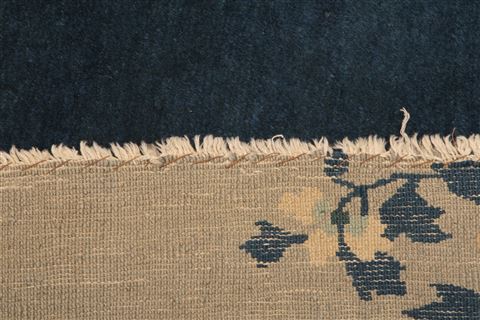 Asian Inspired Blue Hand Knotted 41 X 68 Area Rug 100-26558 Image 7