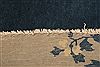 Asian Inspired Blue Hand Knotted 41 X 68  Area Rug 100-26558 Thumb 7