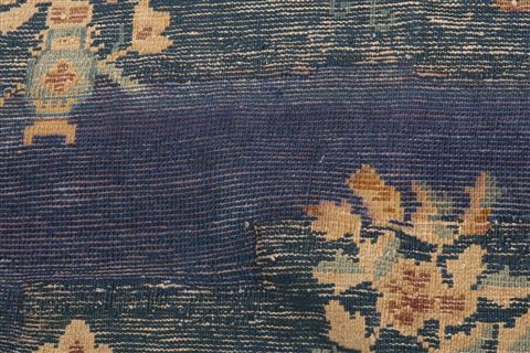 Asian Inspired Blue Hand Knotted 511 X 85 Area Rug 100-26559 Image 8