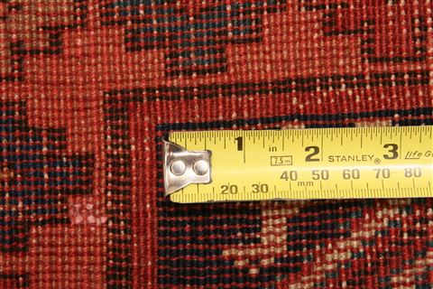 Kazak Red Hand Knotted 45 X 80 Area Rug 253-26561 Image 9